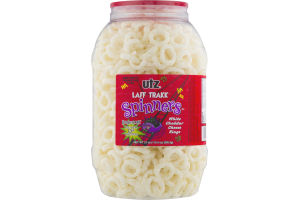 Utz Laff Trakk Spinners White Cheddar Cheese Rings