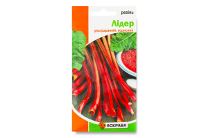 Насіння Ревінь Лідер 1г Яскрава