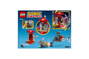 Конструктор для дітей від 8років №76995 Shadow's escape Sonic Lego 1шт