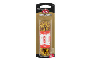 Kiwi 45'' Outdoor Laces Round Gold/Brown - 1 CT