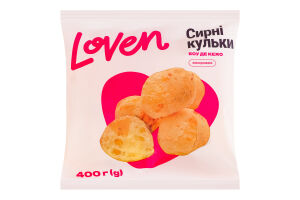 Шарики сырные замороженные Боу де Кежо Loven м/у 400г