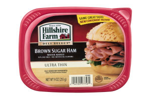 Hillshire Farm Deli Select Brown Sugar Ham with Water Added Ultra Thin