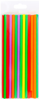 Трубочка д/напоїв паперова кольорова 195*6мм 50шт Hozer