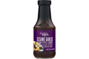 Simply Enjoy Sesame Garlic Asian-Style Sauce