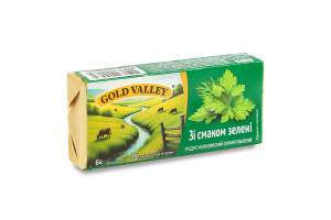 Продукт сирний 35% молоковмісний плавлений Зі смаком зелені Gold Valley м/у 64г