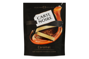 Кофе натуральный растворимый сублимированный со вкусом карамели Carte Noire д/п 120г