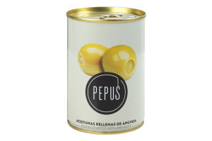 Оливки Pepus фаршировані анчоусами