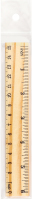 Линейка дерево 15см №KYYW119 Greenwich Products Co. Limited 1шт