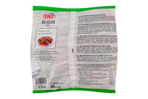 Овочі швидкозаморожені Мексиканська суміш Vici м/у 400г