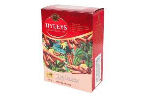 Чай черный цейлонский байховый цельнолистовой с добавлением растительного сырья Корица Hyleys к/у 100г