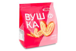 Вироби кондитерські борошняні листкові Вушка Lukas м/у 150г