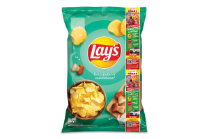 Чипсы картофельные Белые грибы со сметаной Lay's м/у 120г