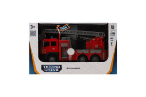Автомодель для дітей від 3років №510125.270 Пожежна машина TechnoDrive 1шт