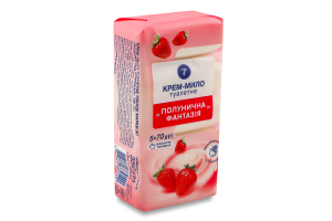 Крем-мило 7 70 г *5 Полунична фантазія