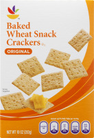 Ahold Baked Wheat Snack Crackers Original