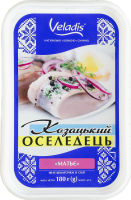 Сельдь филе-кусочки в масле Матье Казацкая Veladis б/ш п/у 180г