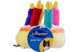 Companion Birthday Cake Dog Toy