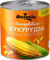 Кукурудза Фазенда Цукрова 340г ж/б