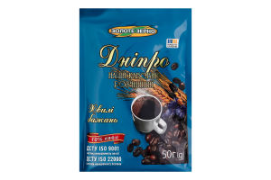 Напій кавовий розчинний Дніпро Золоте Зерно м/у 50г