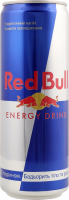 Напій енергетичний безалкогольний сильногазований з таурином Energy drink Red Bull з/б 473мл