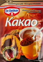 Какао 10-12% с пониженным содержанием жира Dr.Oetker м/у 50г