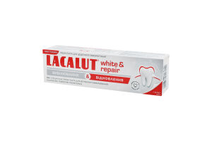 Паста зубна Вибілювання&Відновлення Lacalut 75мл