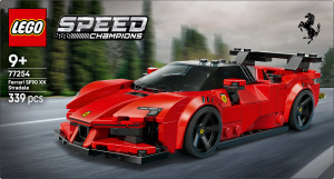 Конструктор для дітей від 9років №77254 Ferrari SF90 XX Stradale Speed champions Lego 339ел