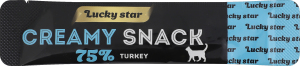 Лакомство для котов Нежное пюре с мясом индейки Lucky Star м/у 10г