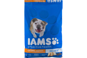 Iams Proactive Health Optimal Weight Premium Dog Nutrition Adult 1-6 Years