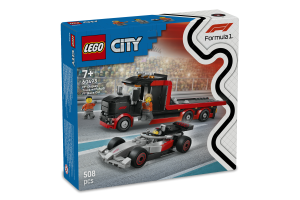 Конструктор для дітей від 7років №60493 F1 Display truck with Audi F1 race car City Lego 508ел