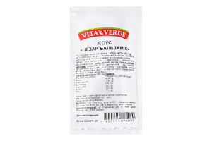 Соус-заправка для салатов Цезарь-бальзамик Vita Verde м/у 40г