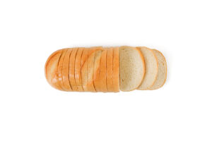 Батон нарізний із пшеничного борошна Звичний Рум'янець м/у 400г