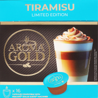 Кава мелена DG Aroma Gold Тірамісу в капсулах