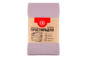 Простирадло пурпурно-рожеве 180*215см ТМ "1"