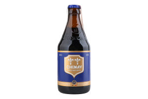 Пиво 0.33л 9% темне нефільтроване непастеризоване Peres Trappistes Chimay пл