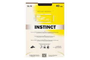Колготки жіночі Instinct Slim 40den 2 bogi