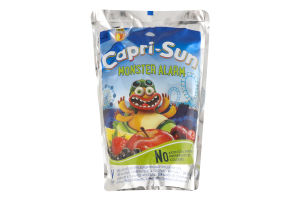 Напій безалкогольний негазований соковмісний фруктовий Monster alarm Capri-Sun д/п 200мл