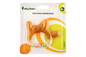 Прорізувач-брязкальце Baby Team