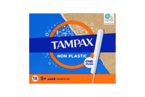 Тампони гігієнічні з аплікатором Super Plus Tampax 18шт