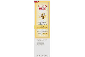 Burt's Bees Day Lotion Skin Nourishment with Royal Jelly SPF 15