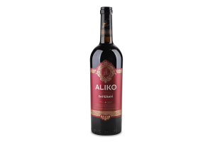 Вино 0.75л 9.7-14% червоне сухе ординарне столове сортове Сапераві Aliko C&W пл
