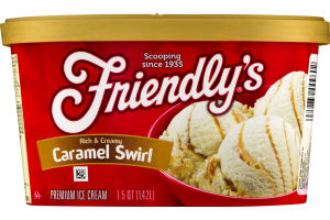 Friendly's Premium Ice Cream Caramel Swirl
