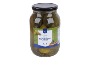Огурцы маринованные пастеризованные METRO Chef с/б 980г