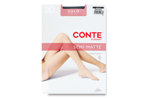 Колготки жіночі Conte elegant Solo 20den 2 nero