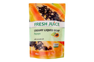 Крем-мило рідке Papaya Fresh Juice 460мл