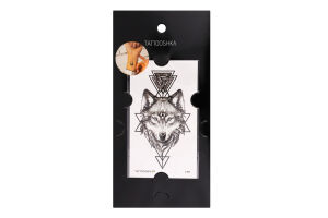 Тату Tattooshka Вовк графічний тимчасові