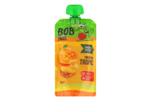 Пюре фруктовое Smoothie Tropic Bob Snail д/п 120г