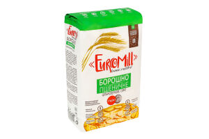 Борошно пшеничне цільнозернове EuroMill м/у 1кг