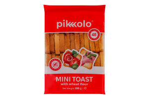 Мінітости з пшеничного борошна Pikolo м/у 100г
