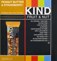 KIND Fruit & Nut Bar Peanut Butter & Strawberry - 12 CT